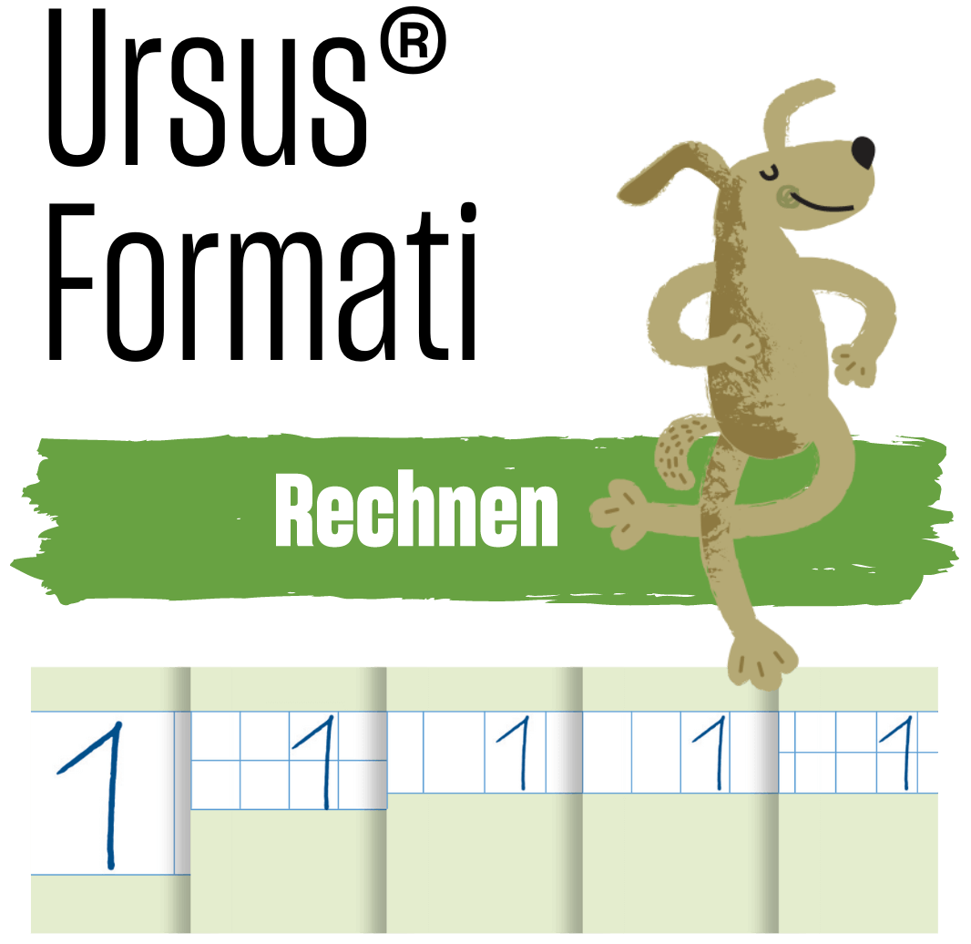 Rechnen Collage mit Hund - Ursus Formati